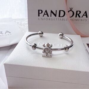 Pandora Silver Bracelet with Charm
